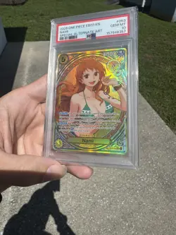 2026 ONE PIECE EB03-EXTRA BOOSTER -ONE PIECE HEROINES EDITION- #053 NAMI PSA 10 - Image 3