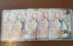 Naruto Kayou PR English Promo card NRIE-PR-02 Sealed**5cards** - Image 2