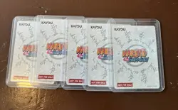 Naruto Kayou PR English Promo card NRIE-PR-02 Sealed**5cards** - Image 3