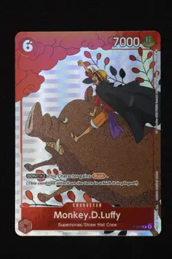 Monkey.D.Luffy (Gift Collection 2023) P-001 One Piece Promotion Cards Foil - Image 1