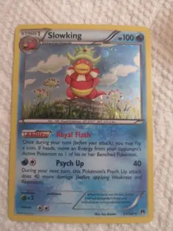 Slowking 21/122 Alternate Cosmos Holo Promo Pokemon Card TCG Huge Swirl 🍥 - Image 1