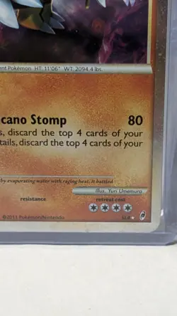 Pokemon Card Groudon Shiny Holofoil Rare Call of Legends SL04 NM 2011 - Image 5