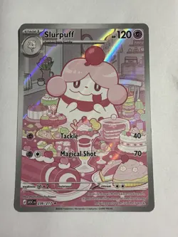 Slurpuff Pokemon Card 236/217 IR Illustration Rare Ascended Heroes - Image 1