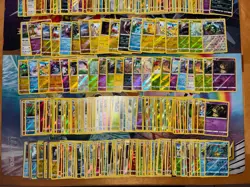 Pokemon Card Lot Fire Holo Reverse Holo 2017 Mimikyu 745+ Cards Sun & Moon - Image 3