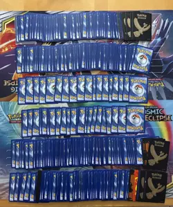 Pokemon Card Lot Fire Holo Reverse Holo 2017 Mimikyu 745+ Cards Sun & Moon - Image 4