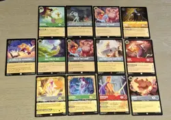 Legendary Hercules- Mighty Leader Disney Lorcana Mixed 13 Card Lot NM - Image 2
