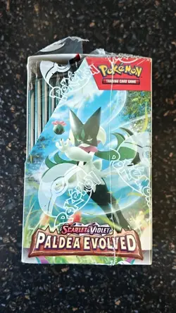 Pokemon Paldea Evolved Half Booster Box 18 Packs - TCG SnV 5060705220566 - Image 2