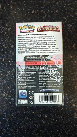 Pokemon Paldea Evolved Half Booster Box 18 Packs - TCG SnV 5060705220566 - Image 3