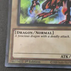 Red-Eyes Black Dragon LDS1-EN001 Yu-Gi-Oh! Card Ultra Rare 1st Edition - Image 5