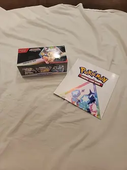 New Pokemon TCG Prismatic Evolutions Surprise Box Factory Sealed And Poster - Image 1