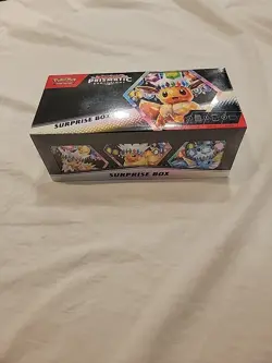 New Pokemon TCG Prismatic Evolutions Surprise Box Factory Sealed And Poster - Image 2