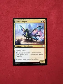 Sprite Dragon - Ikoria: Lair of Behemoths IKO Magic The Gathering MTG #211 - Image 1