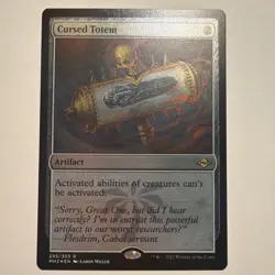 Cursed Totem (Foil Etched) Modern Horizons 2 Foil - Image 1
