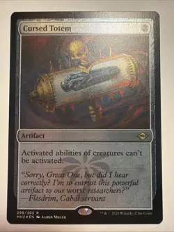 Cursed Totem (Foil Etched) Modern Horizons 2 Foil - Image 2
