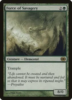 1x Force of Savagery LP Eng MTG - Future Sight - Image 1