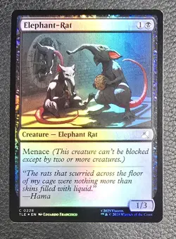 Elephant-Rat C Avatar: The Last Airbender: Eternal-Legal 228 NM Foil - Image 1