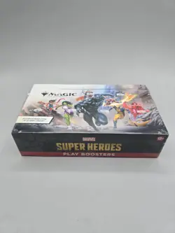 Magic The Gathering: Marvel Super Heroes Play Booster Box Factory Sealed - Image 1
