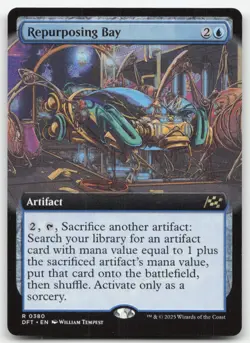 Repurposing Bay (Extended Art) (380) - Aetherdrift - MTG MP - Image 1