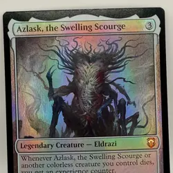 MTG Azlask the Swelling Scourge Foil 0005 Modern Horizons 3 Commander Mythic - Image 1