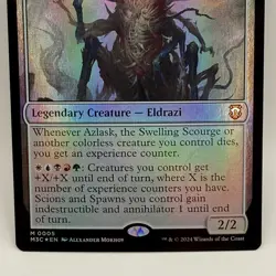 MTG Azlask the Swelling Scourge Foil 0005 Modern Horizons 3 Commander Mythic - Image 2
