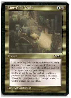 MTG Lim-Dul's Vault - Alliances Heavily Played English - Image 1