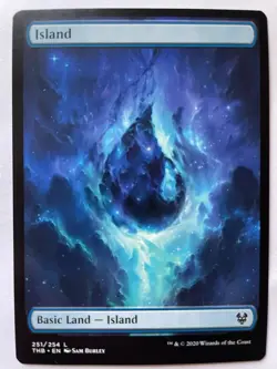 MTG Island Full Art Theros Beyond Death 251/254 Regular Land - Image 1