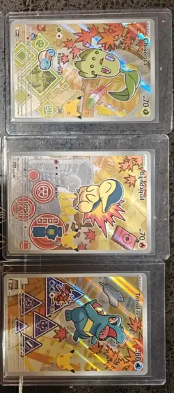Pokemon TCG: First Partner Illustration Collection Series 2 - JOHTO GEN 2 set - Image 1