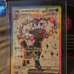 Umbreon ex SVP176 SV Scarlet & Violet Promo Full Art Holo 280 HP English - Image 1