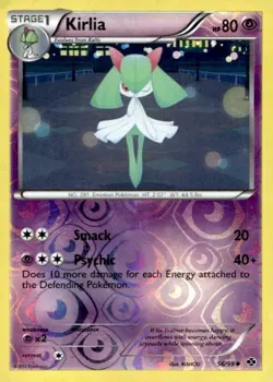 Kirlia 56/99 Uncommon Next Destinies Pokemon Lightly Played - Image 1