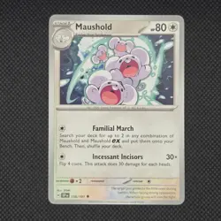 Maushold 158/191 Uncommon Surging Sparks Pokemon NM - Image 1