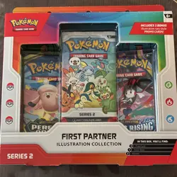 Pokemon TCG First Partner Illustration Collection Series 2 Box Promo - Image 1