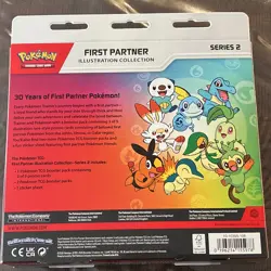 Pokemon TCG First Partner Illustration Collection Series 2 Box Promo - Image 2