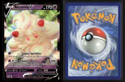 Alcremie V 022/073 Holo V Rare Champion's Path Pokemon NM/M - Image 3