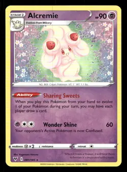 Alcremie 081/185 Vivid Voltage NM/M Pokemon - Image 1