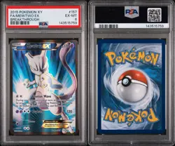 2015 Pokemon XY BREAKthrough Mewtwo #157/162 PSA 6 - Image 1