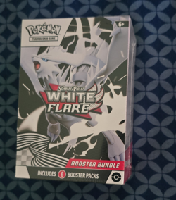 Nintendo Pokemon TCG Scarlet & Violet White Flare Booster Bundle 6 Packs - Image 1