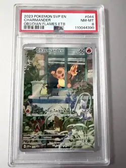 PSA 8 Pokemon TCG Charmander 044 Sv Scarlet & Violet Promo Holo EN 2023 - Image 1