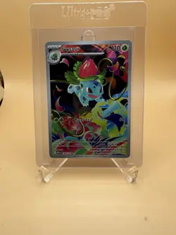 Pokemon Ivysaur 134/132 Me01: Mega Evolution Illustration Rare Full Art Holo 11… - Image 1