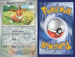 EEVEE 113/142 COMMON STELLAR CROWN POKEMON REVERSE HOLO NEAR MINT - Image 3