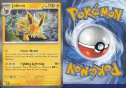 JOLTEON 029/131 HOLO RARE PRISMATIC EVOLUTIONS POKEMON NEAR MINT - Image 3