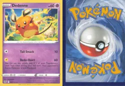 DEDENNE 085/195 UNCOMMON SILVER TEMPEST POKEMON NEAR MINT - Image 3
