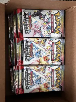 Pokemon TCG PRISMATIC EVOLUTIONS BOOSTER PACK x 1 Random Art - Image 2