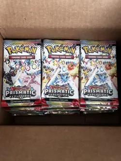 Pokemon TCG PRISMATIC EVOLUTIONS BOOSTER PACK x 1 Random Art - Image 3