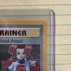 Pokemon TCG Rocket's Sneak Attack 16/82 Team Rocket Holo Rare Unlimited 2000 - Image 4