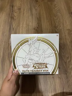 Brilliant Stars Elite Trainer Box Factory Sealed Pokemon Sword & Shield ETB - Image 1