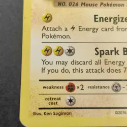 Raichu 36/108 XY Evolutions Non-Holo Theme Deck Rare Pokemon - Image 5