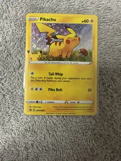 Pokemon Pikachu - (General Mills) SWSH039 Sword And Shield Black Star Promo NM - Image 1