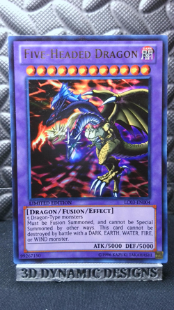 | Yugioh Five-Headed Dragon LC03-EN004 Ultra Rare Collection Yugis NM 🔥 | - Image 1