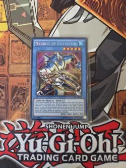 YUGIOH NEKROZ OF CATASTOR THSF-EN018 SECRET UNLIMITED ED NM - Image 1