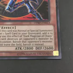 1x (NM) Dark Magician of Chaos - DPRP-EN013 - Rare - 1st Edition YuGiOh - Image 3